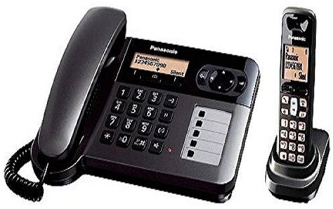 Panasonic Kx Tgf 110 Combo Corded And Cordless Landline Phone Corded