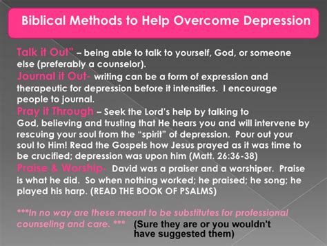 Learn what scripture has to say about depression and how we can overcome it through what does the bible really say about depression? Dr. Patrick Johnson and His Dangerous Advice to ...