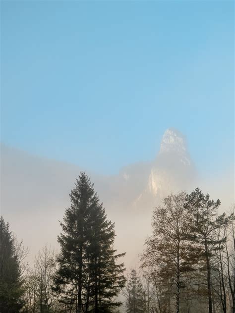 Free Images Man Landscape Tree Rock Mountain Snow Winter Fog