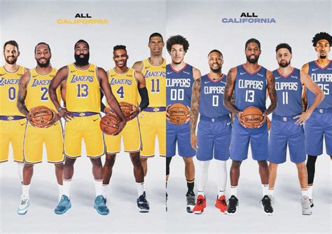 The Two All California Teams That Would Dominate The Nba California