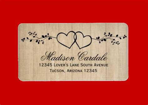 This label can be used for digital and business purposes. Wedding Address Labels Template - emmamcintyrephotography.com