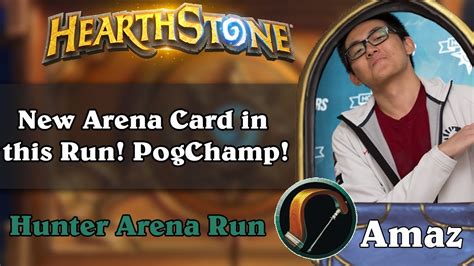 Hearthstone Arena Amaz New Arena Card In This Run Pogchamp Youtube