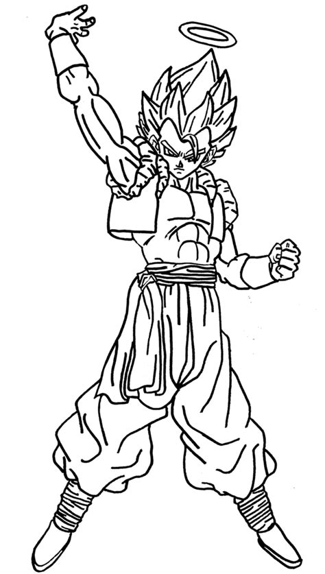 Dragoart has an official spring 2020 drawing contest live now! Super Gogeta (LineArt) by toni987 on DeviantArt