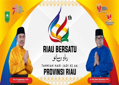 Logo Hut Provinsi Riau Ke 66 Tahun Pengumuman Website Resmi