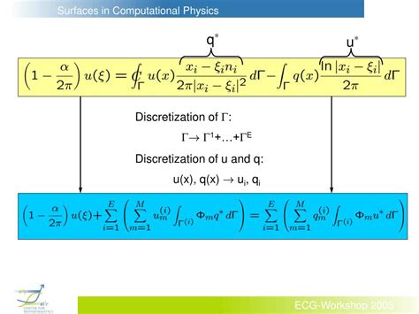 Ppt Surfaces In Computational Physics Powerpoint Presentation Free