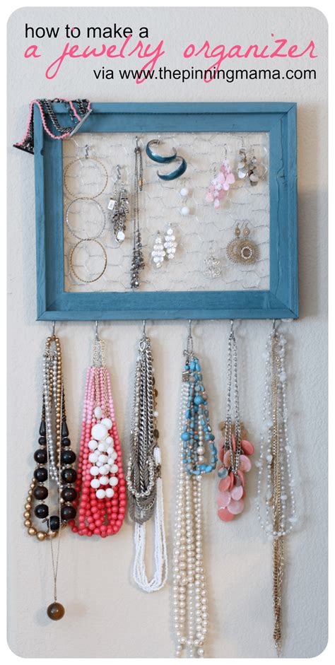Diy How To Make A Jewelry Organizer The Pinning Mama