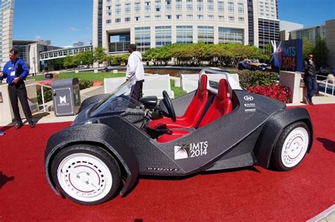 Worlds First 3d Printed Car Created And Driven By Local Motors