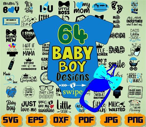 Baby Boy Svg Baby Svg Boy Svg Baby Boy Cut File Boy Etsy Canada