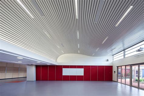 Expanded metal ceilings from page 76. Linear Metal Ceiling System | Plafond métallique ...