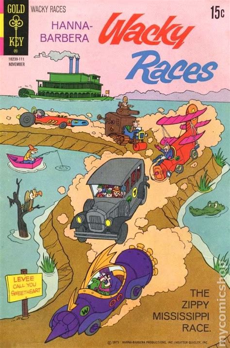 Wacky Races 1969 Gold Key Comic Books