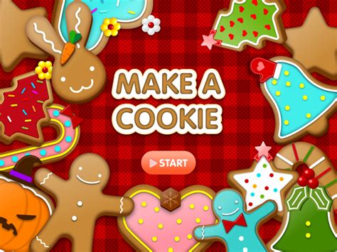 🕹️ Play Make A Cookie Game Free Online Cookie Designer Video Game For Kids