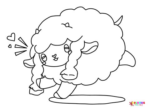 Wooloo Lovely Coloring Page Free Printable Coloring Pages