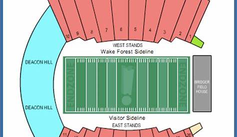 wake forest truist field seating chart