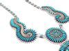 Lot Francis M Begay Navajo Sterling Needlepoint Turquoise Necklace