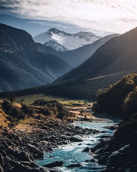 Dynamic And Beautiful Mountains Of New Zealand By Phillip