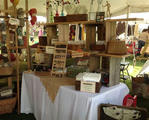 Fiber Craft Show Display Crafty Spaceslove The Rustic Boxes