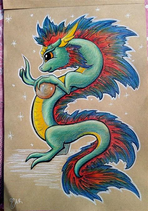 Chinese Dragon By Azura Roselion On Deviantart