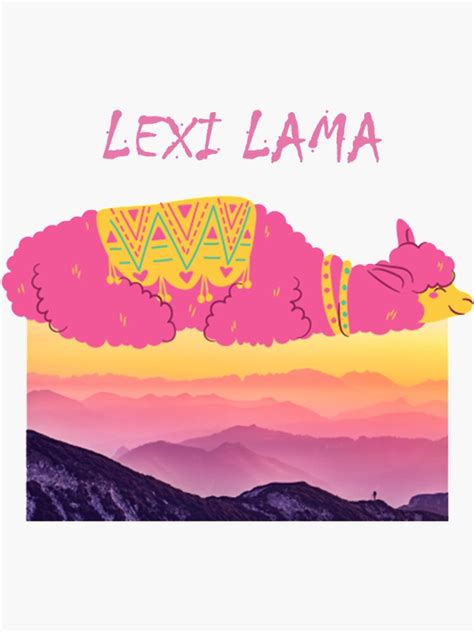 Lexi Hensler Sticker For Sale By 2ststoree Redbubble