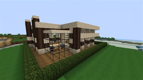 All of these buildings are completely identical to each other. Small Modern House Minecraft Project