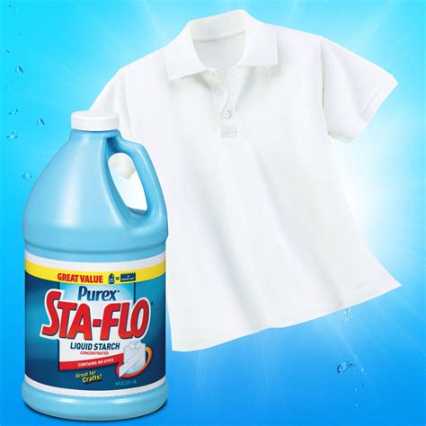 Purex Sta Flo Liquid Starch Great For Crafts Concentrated 64 Ounce