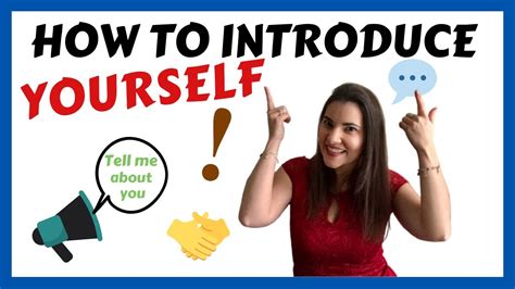 Estamos ensamblar el personal, si desea presentarse. How to INTRODUCE YOURSELF in SPANISH - YouTube