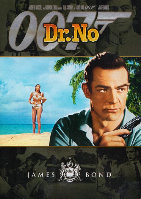 Dr No Black Cover James Bond On Dvd Movie