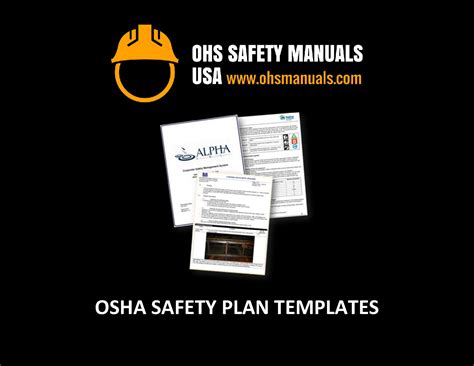 Osha Safety Manual Template