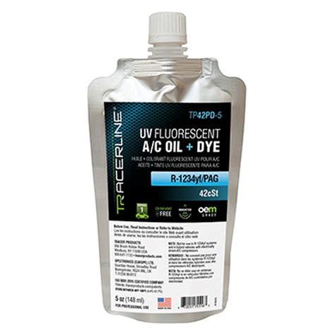 Tracer Products Tp42pd 5 Pag 42 R1234yf Refrigerant Oil With