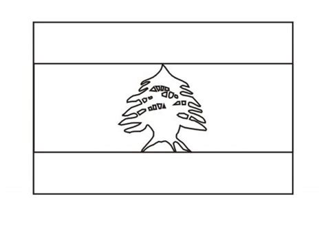 Und aus der europäischen gemeinschaft ist inzwischen die europäische union geworden. National Flag of Lebanon to Color | Coloring Pages