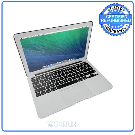 Apple Macbook Air 4th Gen Intel Core I5 4260u 14ghz 4gb Ram 128gb