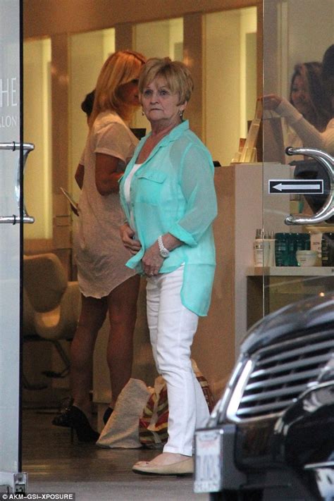 Pamela Anderson Make Very Rare Appearance With Mother Carol In Beverly