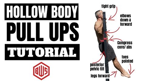 Why You Need To Do Hollow Body Pull Ups Pull Up Progression 4 Youtube