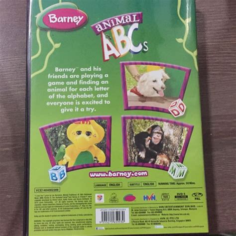 Barney Animal Abcs Hobbies And Toys Toys And Games On Carousell