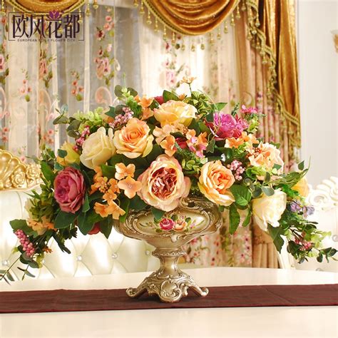 Forget taking a trip to a florist for a fabulous arrangement. dining table flower Home Furnishing living room simulation ...