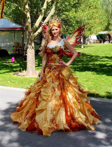 Autumn Fall Fairy Lady Kailania Leaf Corset Beautiful Costumes