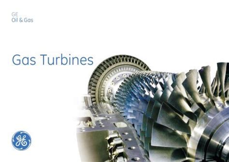 Gas Turbines Catalog Ge Energy