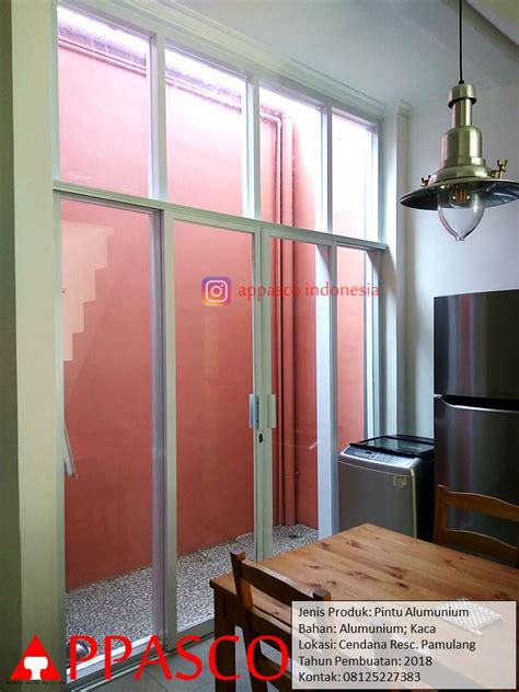 Keunggulan kusen pintu aluminium adalah ketika musim hujan atau musim kemarau anda tidak perlu khawatir karena pintu aluminium tidak akan memuai, menyusut atau berubah bentuk. Pintu Kaca Kusen Lis Aluminium di Pamulang - Jual Kanopi ...