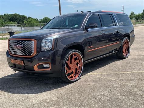 Tag Owner‼️ Yukon Denali Xl With Rose Gold Trimming And Corleoneforged