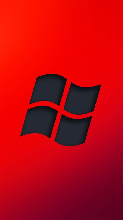 750x1334 Windows Red Logo Minimal 4k Iphone 6 Iphone 6s Iphone 7 Hd