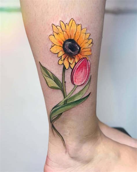 Top 57 Best Small Sunflower Tattoo Ideas [2021 Inspiration Guide]
