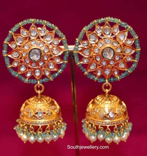 Antique Gold Kundan Buttalu Designs Indian Jewellery Designs