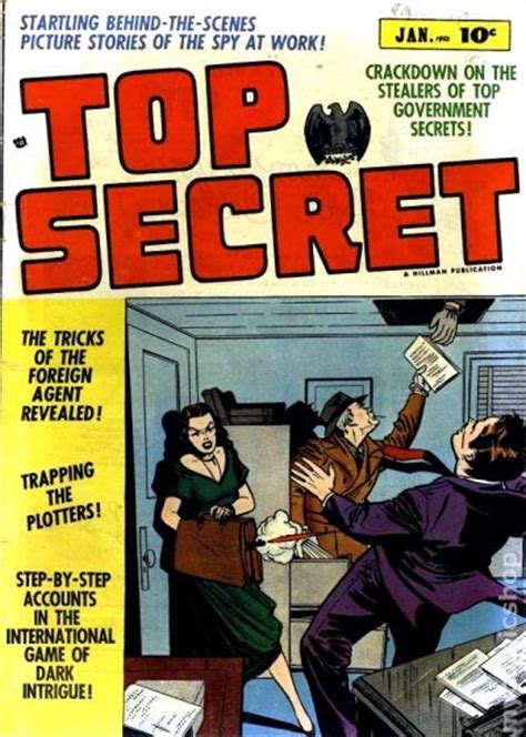top secret  comic books