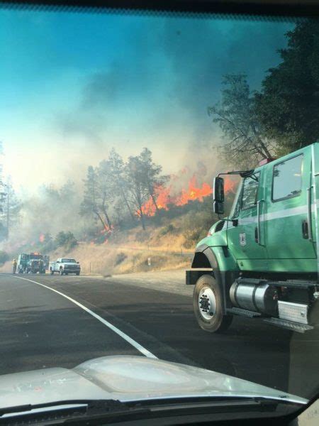 Update Thursday Morning Hwy 299 Closed At Helena Due To Fire