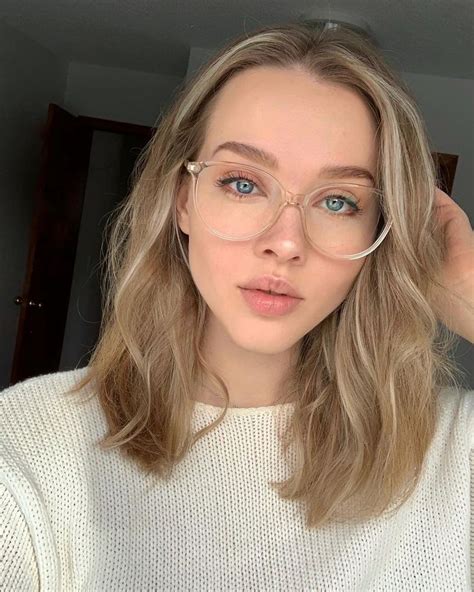 Imagine Blonde Glasses Elizabethbrovko Womens Glasses Frames Blonde