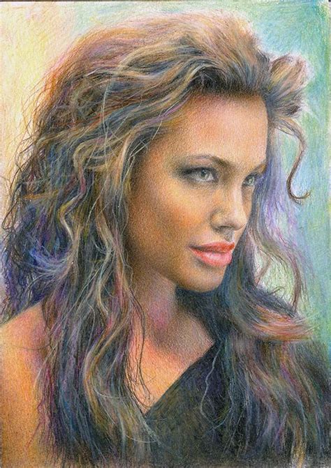 Angelina Jolie By Onpumi On Deviantart First Pinned To