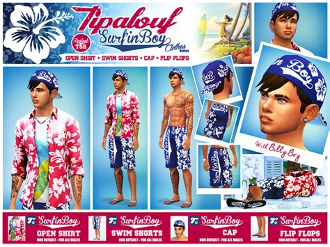Male Swimwear The Sims 4 P1 Sims4 Clove Share Asia Tổng Hợp Custom