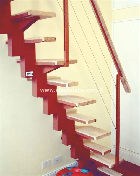 Alternated Treads Stairs Design Space Saving Stairs