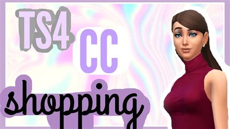 The Sims 4 Cc Shopping 1 Youtube