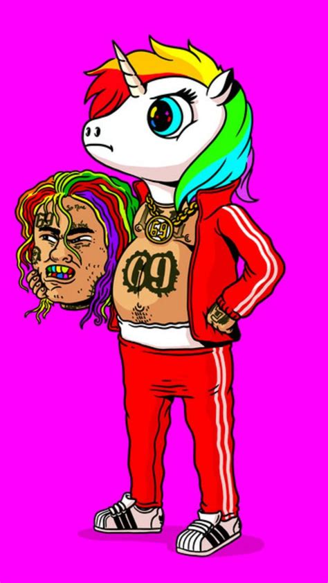 Let us take a look at them and the meanings they hold. 6ix 9ine TATI | Simpsons art, Rapper art, Rap wallpaper