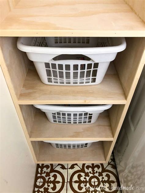 Woven storage basket cotton rope basket decorative basket decorative baskhf. Stackable Laundry Basket Storage | Laundry room baskets ...